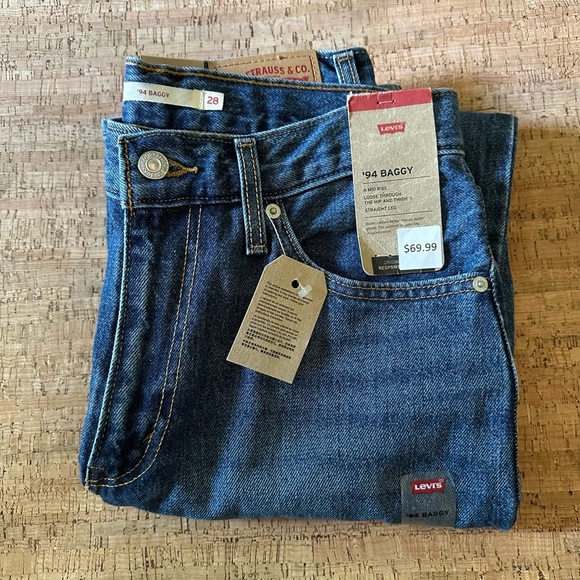 NWT Levi’s ‘94 Baggy Jeans - Picture 5 of 8